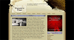 Desktop Screenshot of joepuente.com